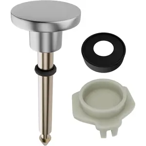 101017 Bathtub Spout with Diverter Repair Kit in Chrome - Universal Replacement for Tub Diverter Spout, Easy Installation