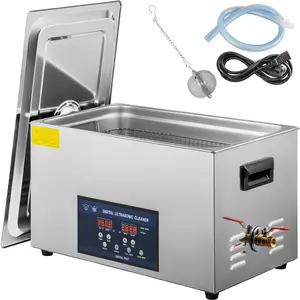 【Spotlight Day】VEVOR 30L Ultrasonic Cleaner 28/40khz Dual Frequency Professional Ultrasonic Parts Cleaner with Heater Timer for Parts Dental Instruments Cleaning
