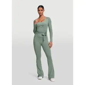 Seamless Pilates Wrap Top