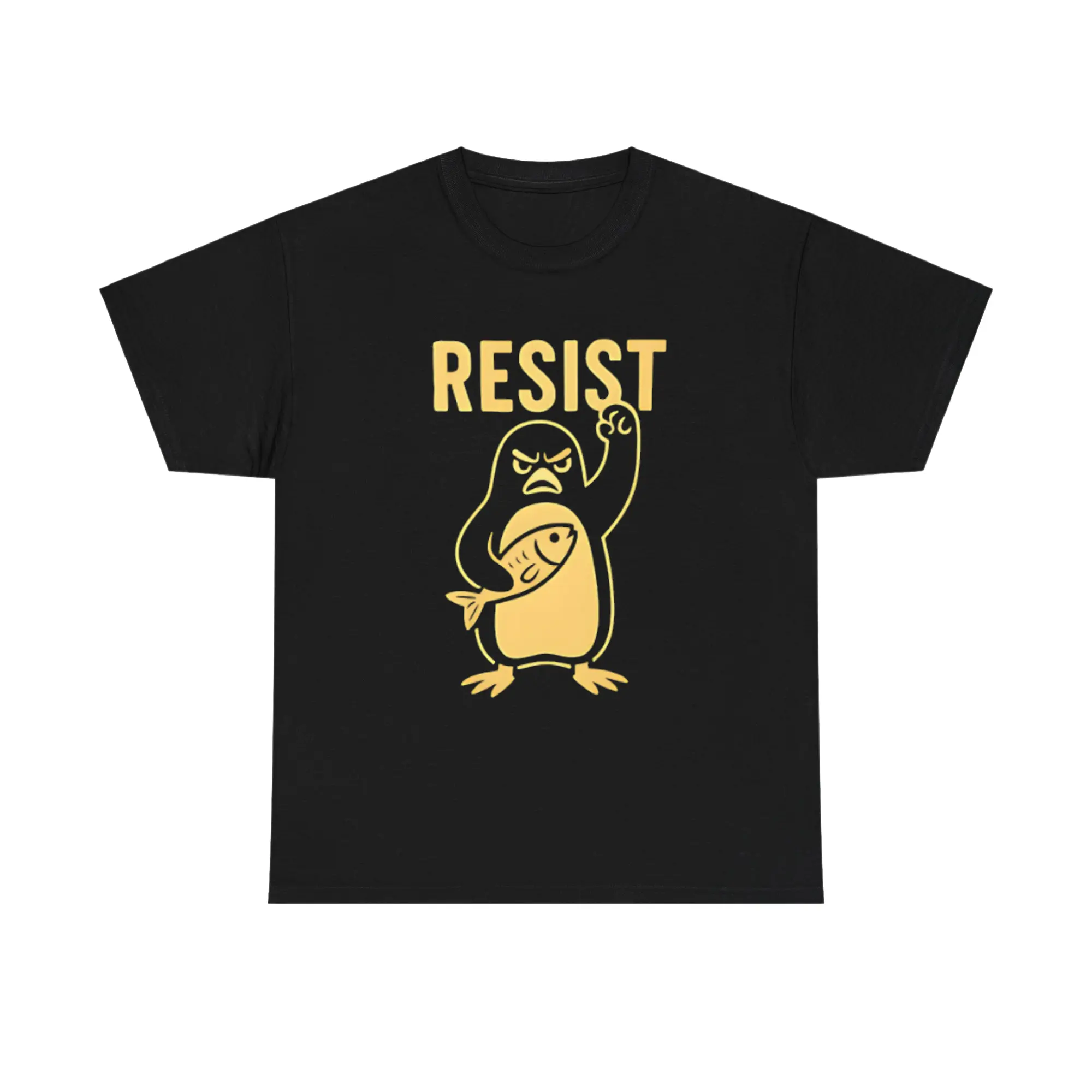 Penguins Resist Funny Tshirt, Penguins Against Tariffs Unisex Shirt, Funny Ann.ti Tr^mp Penguin Shirts, Trendy T-shirts, Graphic Tees