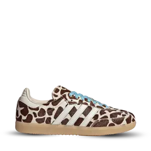 Adidas Samba OG Giraffe Print Crystal Linen KI6669 Women's Fashion Sneaker New
