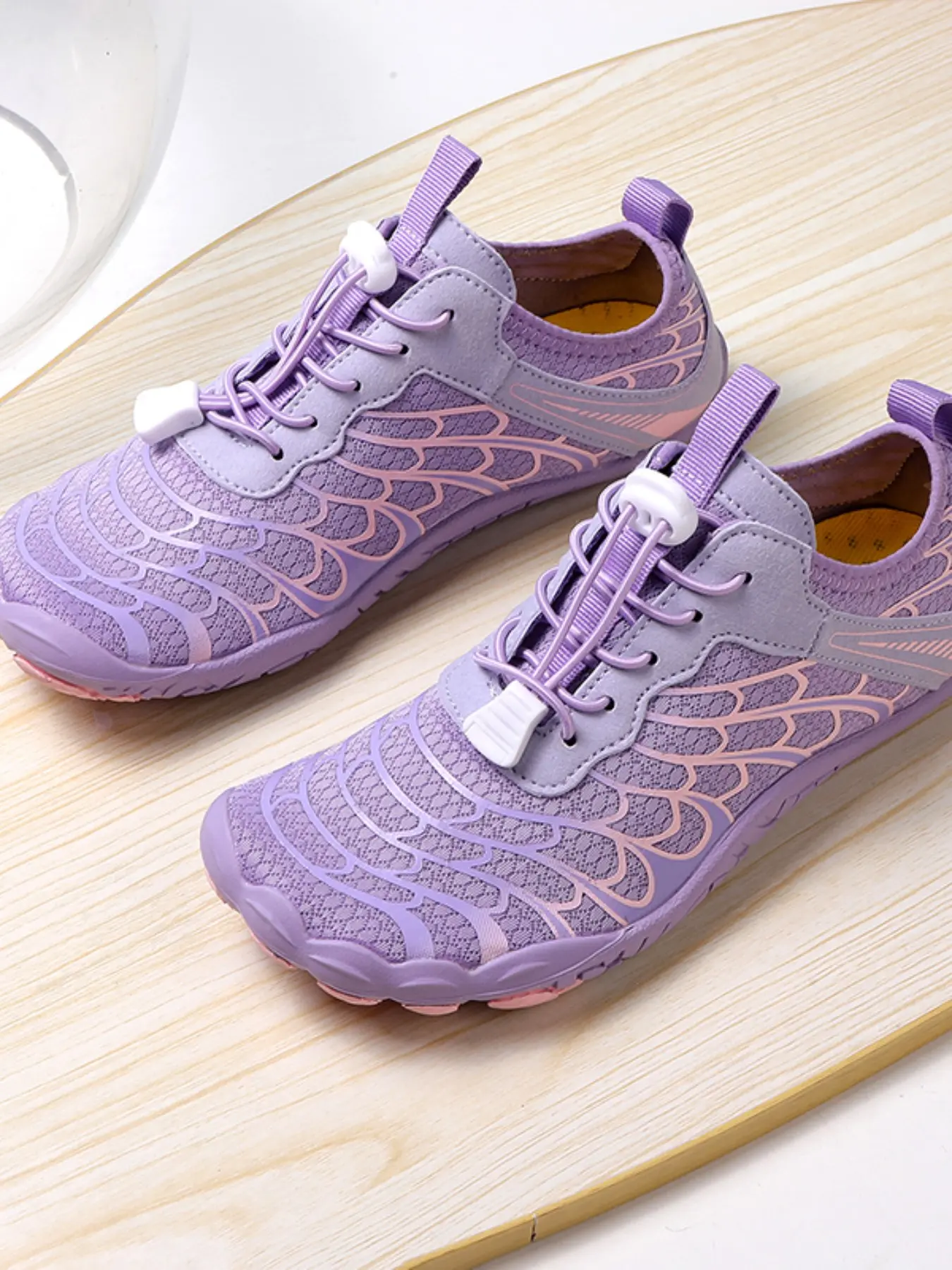 Couple Quick-Dry Sporty Water Shoes, Unisex Non-Slip Hiking Sandals, Indoor Gym Yoga Outdoor Beach Trail Multifunctional Sport Sneakers