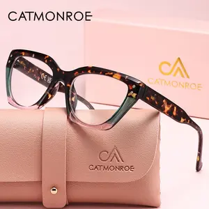 Catmonroe Lightweight Comfortable Casual Reading Glasses, Cat Eye Frames, Fashionable Decorations, Perfect Gift, Thanksgiving Packaging