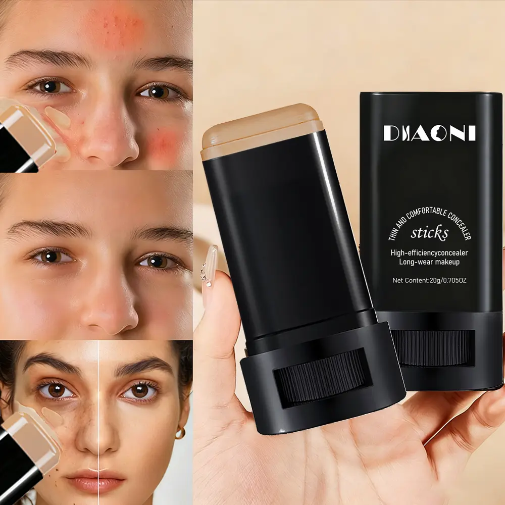 1PC concealer to cover blemishes and acne marks, Concealer For Acne, lasting concealer natural makeup effect, Concealer Stick