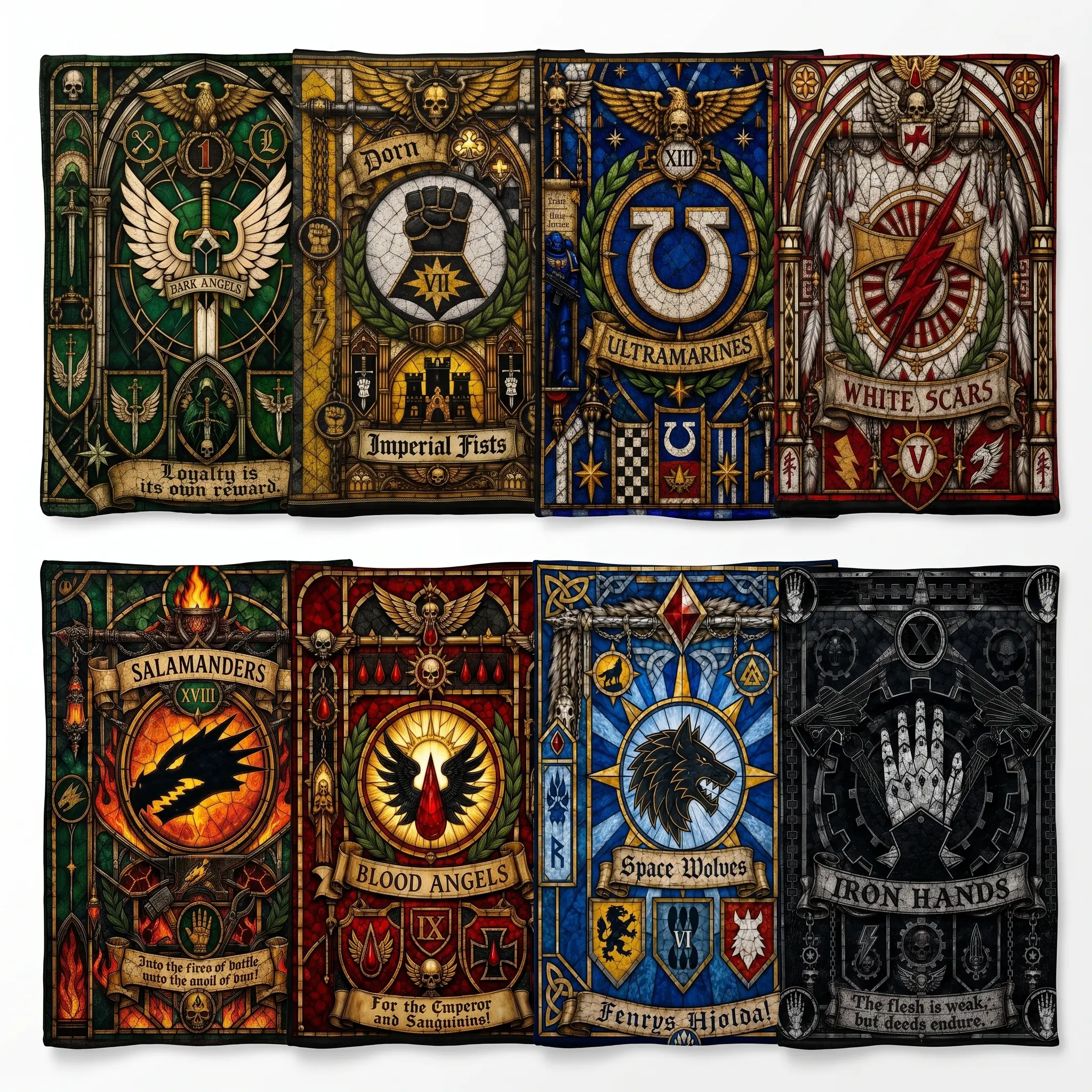 Warhammer 40K Space Marine Faction Blanket, Soft Warm Throw Blanket for Sofa, Gift for fan