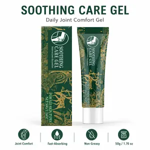 Soothing Care Gel, 50g Herbal Joint Comfort Gel with Horse Chestnut Seed, Turmeric Root & Arnica, Fast-Absorbing Non-Greasy Massage Gel for Knees, Elbows, Shoulders, Back & Daily Local Care