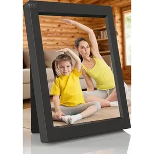20S Voice Recordable Photo Frame with Stand - 5x7 Personalized Digital Picture Frame for Wall or Tabletop - Reusable Customizable Gift for Family - Birthday Christmas Present for Parents Grandparents