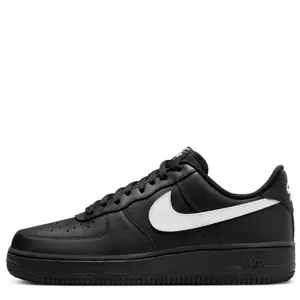 Nike Air Force 1 Low '07 Black White Check FZ0627-010 Mens Fashion Sneakers New