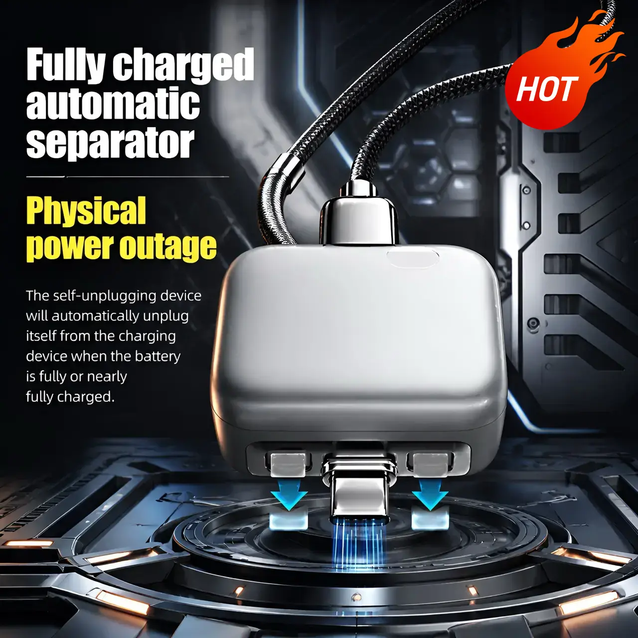 140W Smart USB-C Charger, Auto Stop Charging Adapter with Full Charge Auto Disconnect for iPhone, Android, Tablets & Laptops