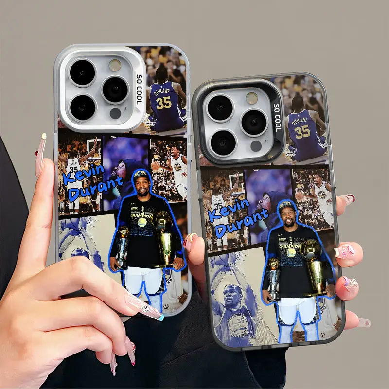 IPhone 17 Promax American boy Durant Phone Case Anti Drop Protective Case Suitable for iphone 16 15 14 13 12 11 XS Plus Acrylic Phone Case