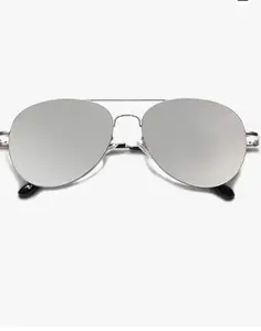 Classic Aviator Sunglasses for Women Men Metal Spring Hinges SJ1030