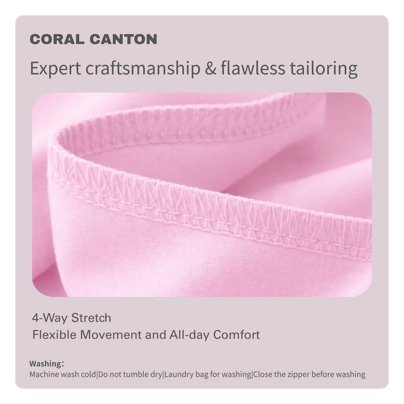 Coral Canton Women’s Solid Zip-Up BBL Sport Jacket Coral Canton Women’s Solid Zip-Up BBL Sport Jacket