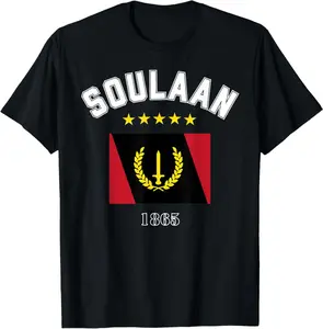 Soulaan Flag T-Shirt | Unisex Cotton T-Shirt | Unique Gift Tee