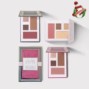 Glam on the Go - Party in a Palette Set of 3 Face + Eye Palettes (3PC) - Glitter, Shimmer, Highly Pigmented Shades