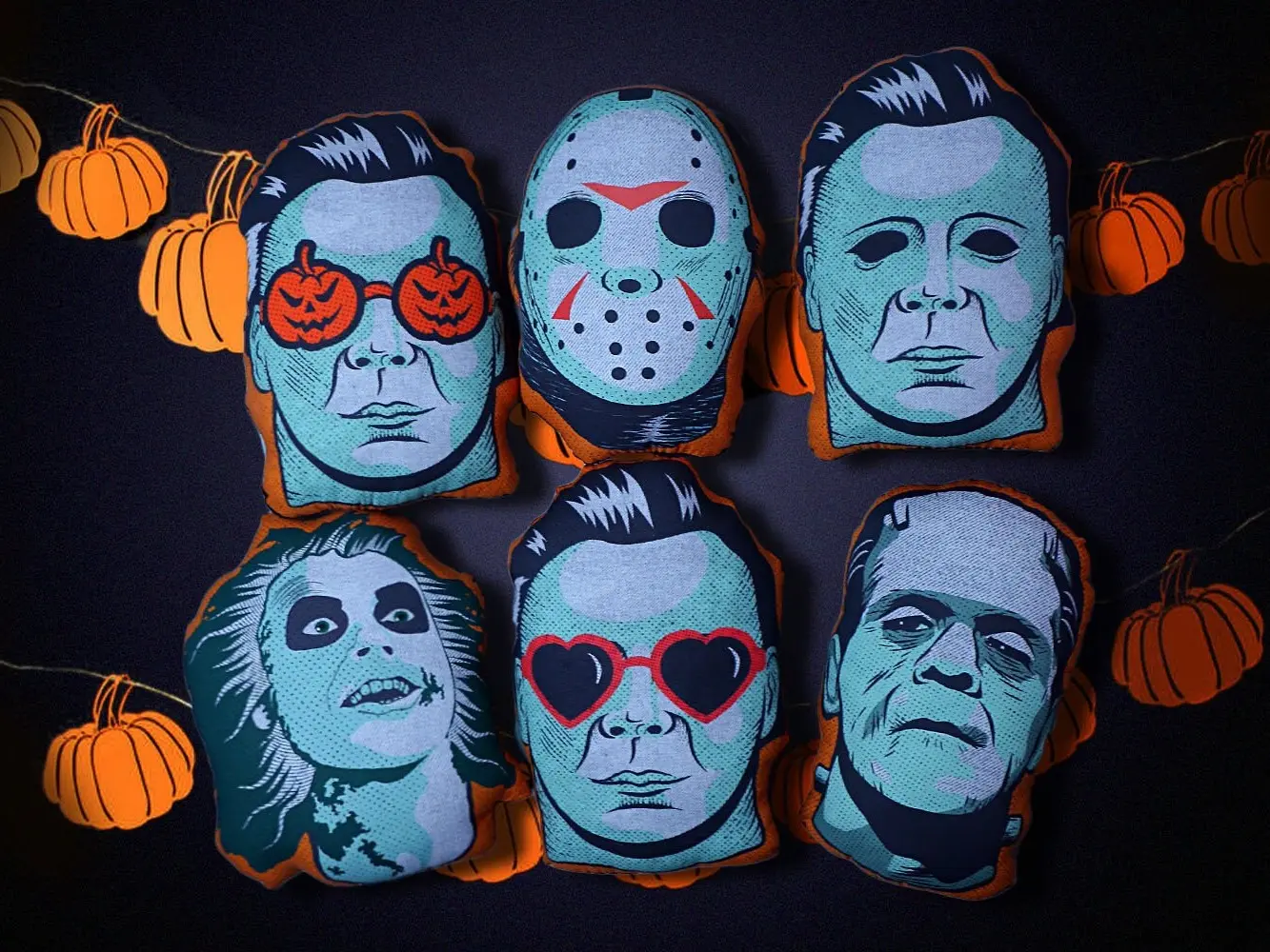 Horror/Halloween Character Plush Handmade Pillows
