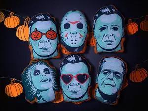 Horror/Halloween Character Plush Handmade Pillows