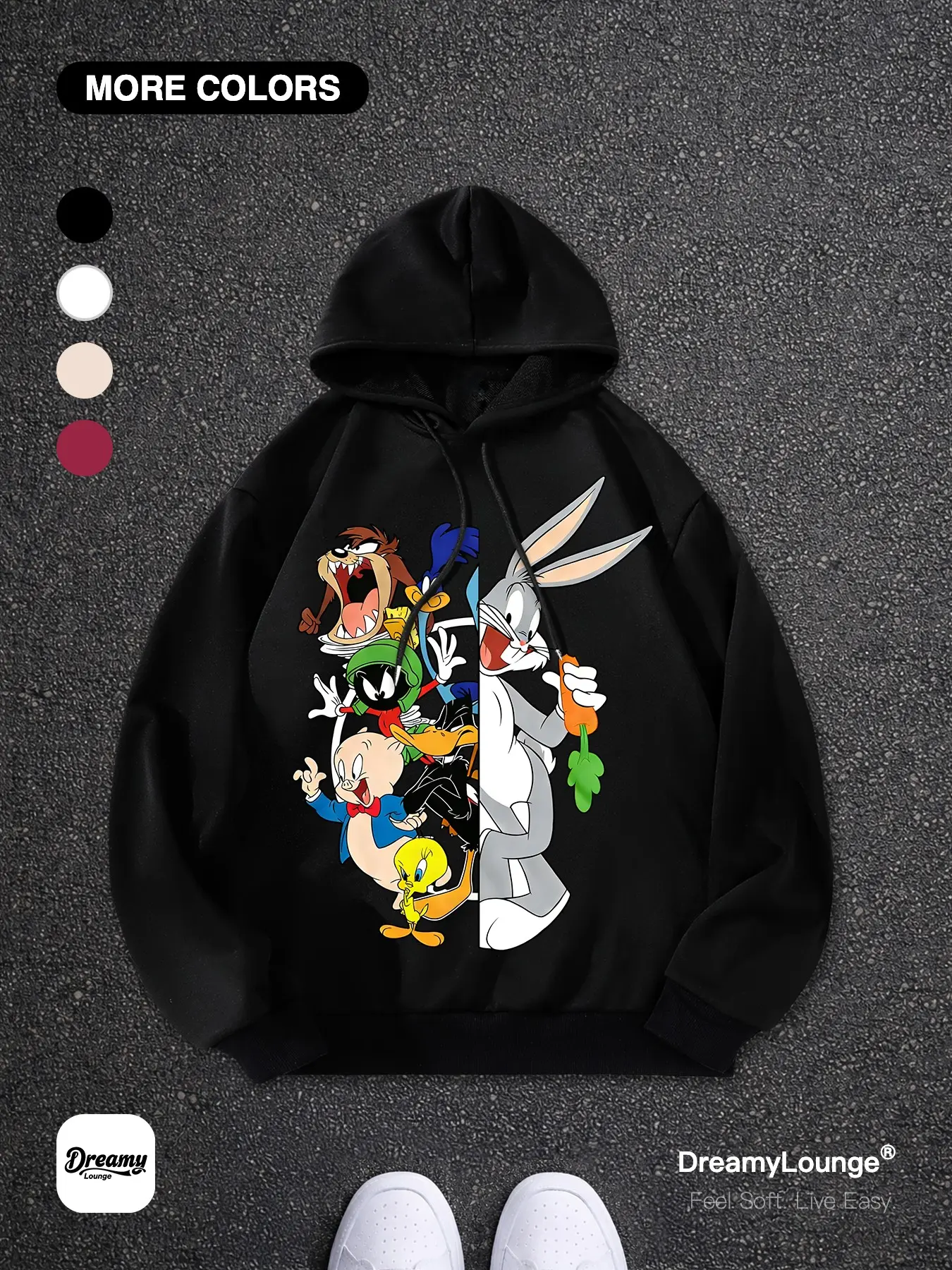 hoodie looney tunes - TikTok Shop
