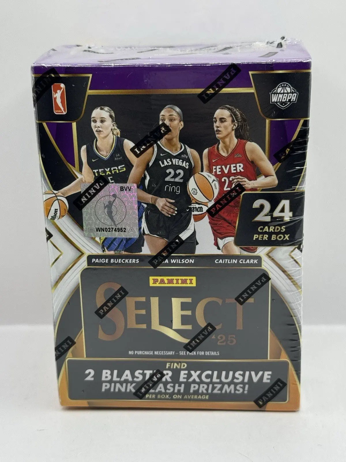 2025 Panini Select WNBA Blaster Box - Find Pink Flash Prizms - Factory Sealed