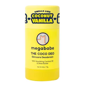 Coco Deo with Nourishing Coconut Oil & Shea Butter | 72 hour Odor Protection | Aluminum-Free, All Natural | 2.6 oz