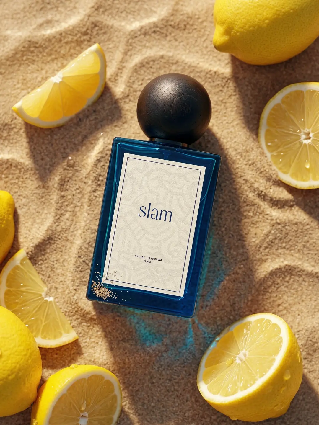 Citrus Theory | Extrait de Parfum 50ml | SLAM Fragrances | Long Lasting Fresh Citrus Aromatic Unisex Perfume with Bergamot, Black Tea & Ambroxan | Luxury Fragrance Gift