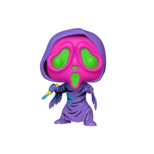 Funko Pop! Scream – Ghost Face (Black Light) #1607 (Entertainment Earth Exclusive)