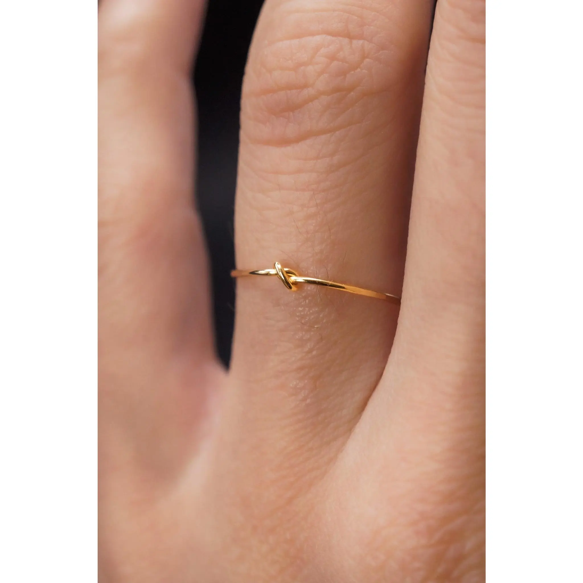 Closed Knot Ring, 14K Gold Fill