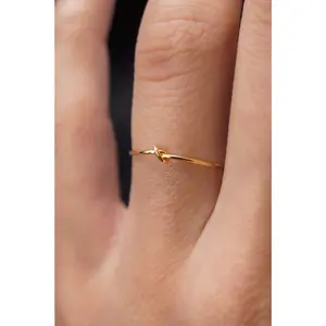 Closed Knot Ring, 14K Gold Fill