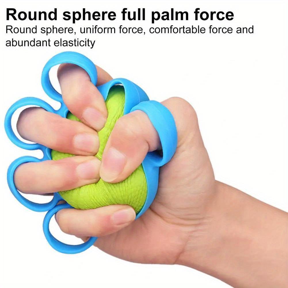 2pcs Finger Grip Ball, Hand Relax Grip Strengthener, Used for Five Finger Strength Training, Hand Muscle Relaxation and Rehabilitation