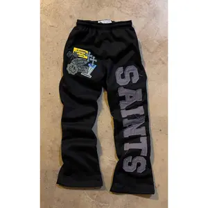 PATCHWORK BLACK ATS FLARES