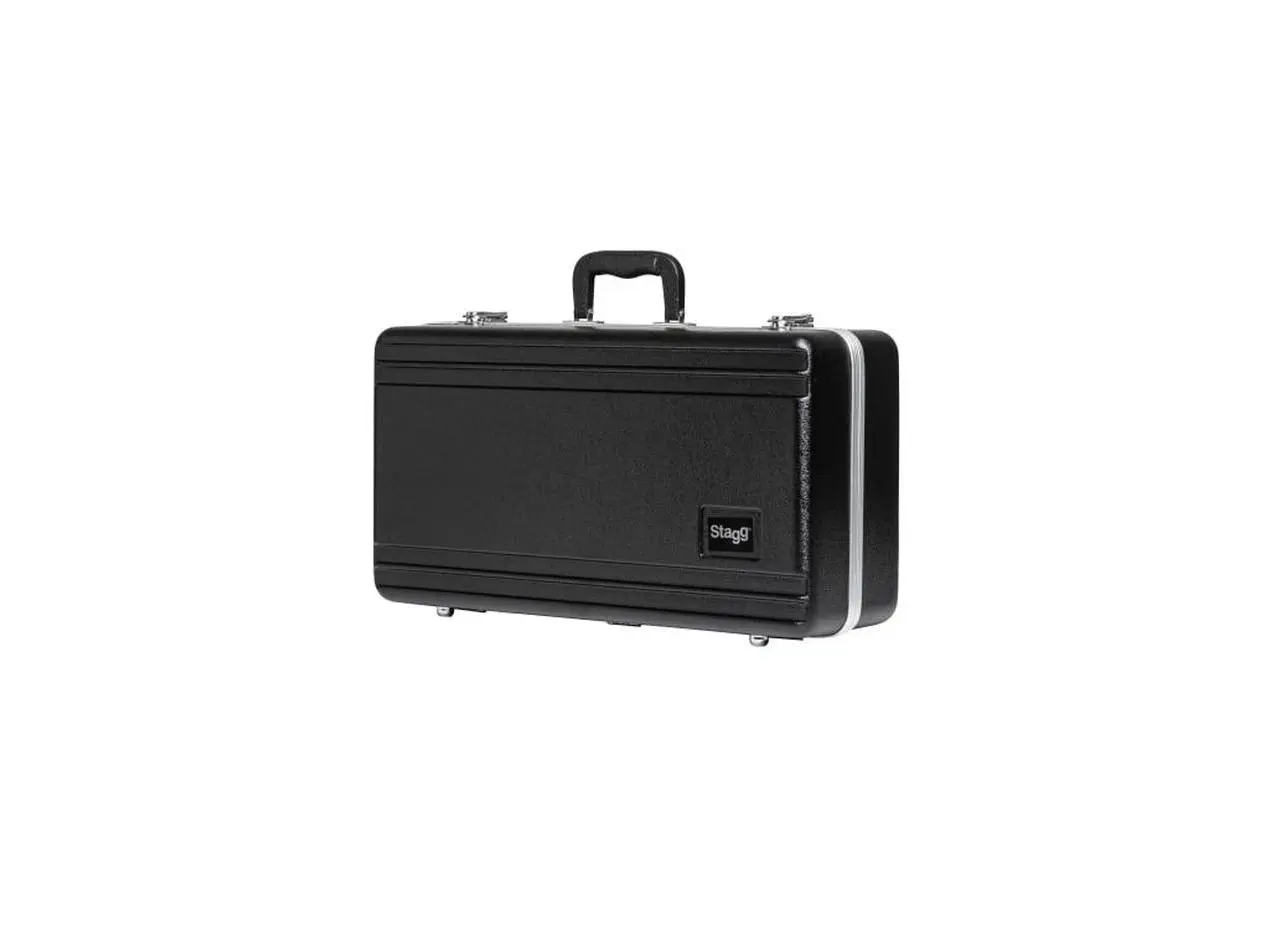 Stagg 10797 Rugged ABS Plastic Trumpet Case, with ABS Handle, Ideal for Students and Schools