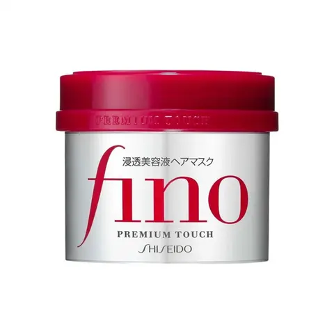 Shiseido Fino Premium Touch Hair Mask Cream - 230g Intensive Nourishing Moisturizer for Adults, Conditioner Blend with Cetyl Alcohol to Hydrate Dry Normal Strands for Revitalized Look and Feel