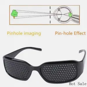 Pinhole Vision Correction Glasses - Naturally Improve Focus & Clarity for Adults & Kids - Lightweight & Comfortable Design - Universal Fit for Screen Time & Eye Training