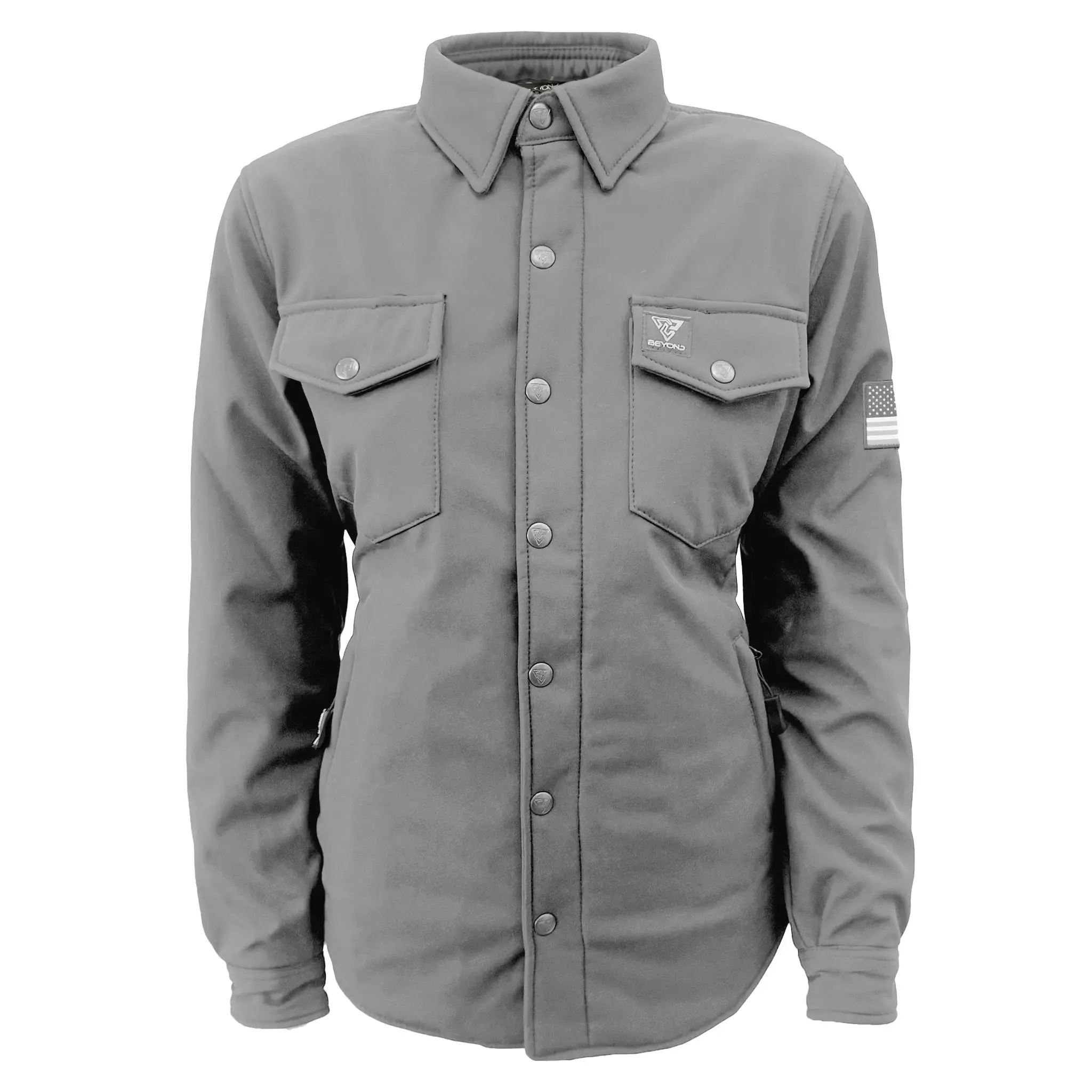 SALE Protective SoftShell Winter Jacket for Women – Light Gray Matte