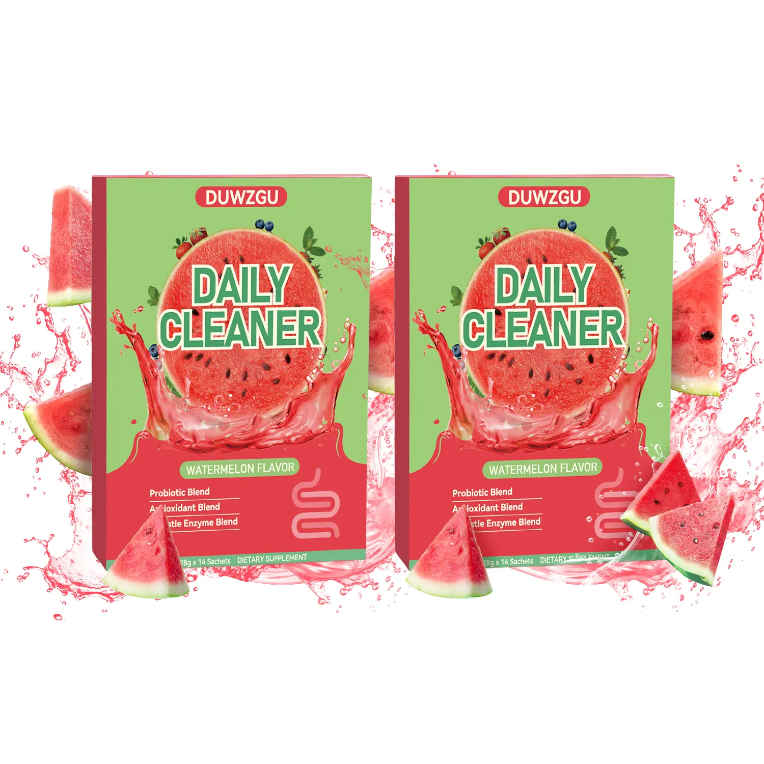 Probiotic and Prebiotic Blend, Watermelon flavor