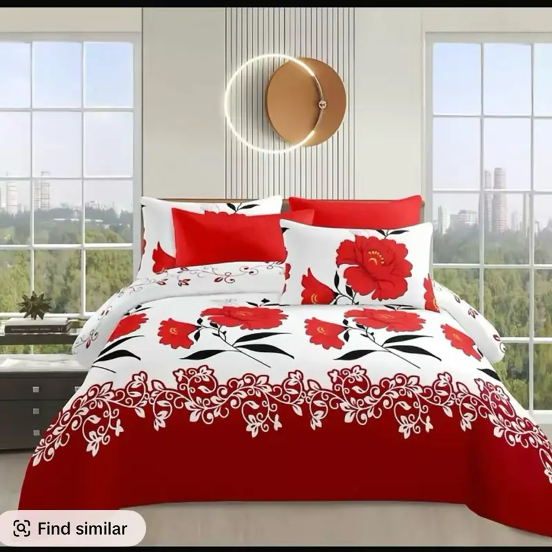 Elegant comfort lace 6pcs sheet set king