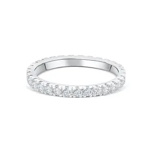 The Eternity | Modern Gents 925 Sterling Silver Band | Stackable Minimalist Ring