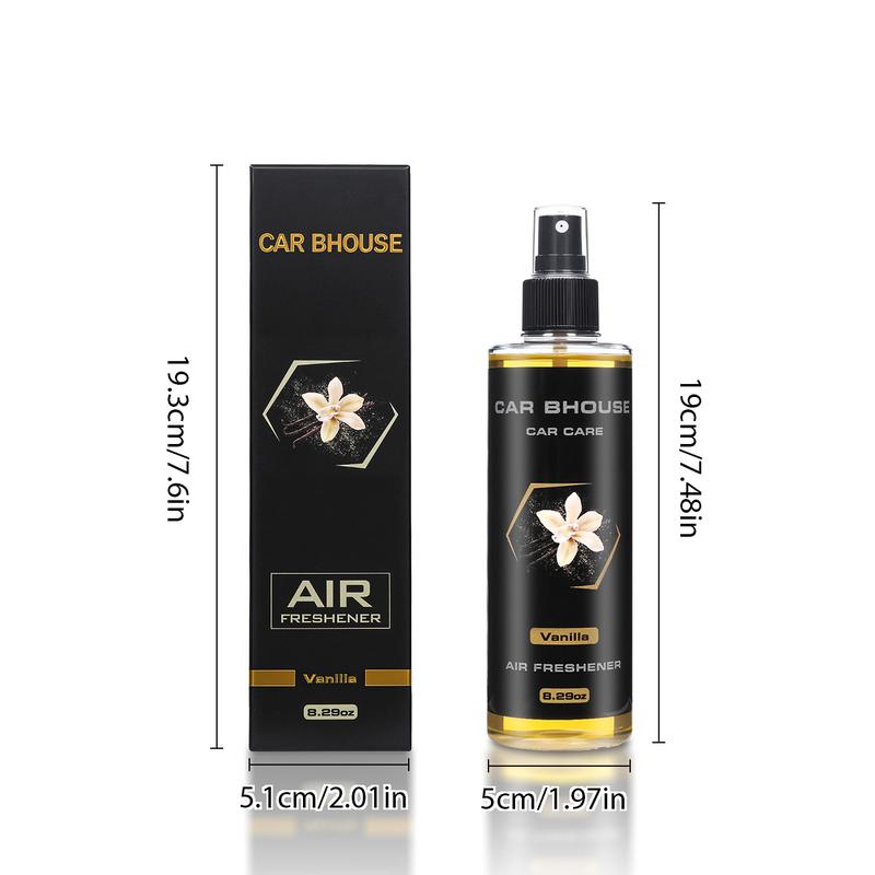 Portable High-End Air Freshener Spray, Home Car Clothing Bathroom Scented Oil, 8.29oz Large Capacity, Long-Lasting Fragrance