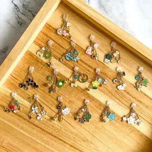 Cluster Kindle Charms | USB-C Dust Plug, Assorted Charms with Colorful Designs and Unique Shapes, Perfect for Book Lovers