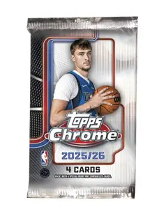 2025/26 Topps Chrome Basketball Hobby Pack
