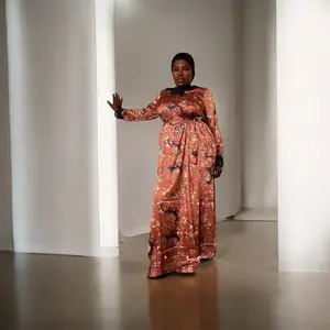 Satin Abaya Dress Full Length One Price for Elegant and Comfortable Wear