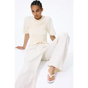 H&M Denim drawstring trousers