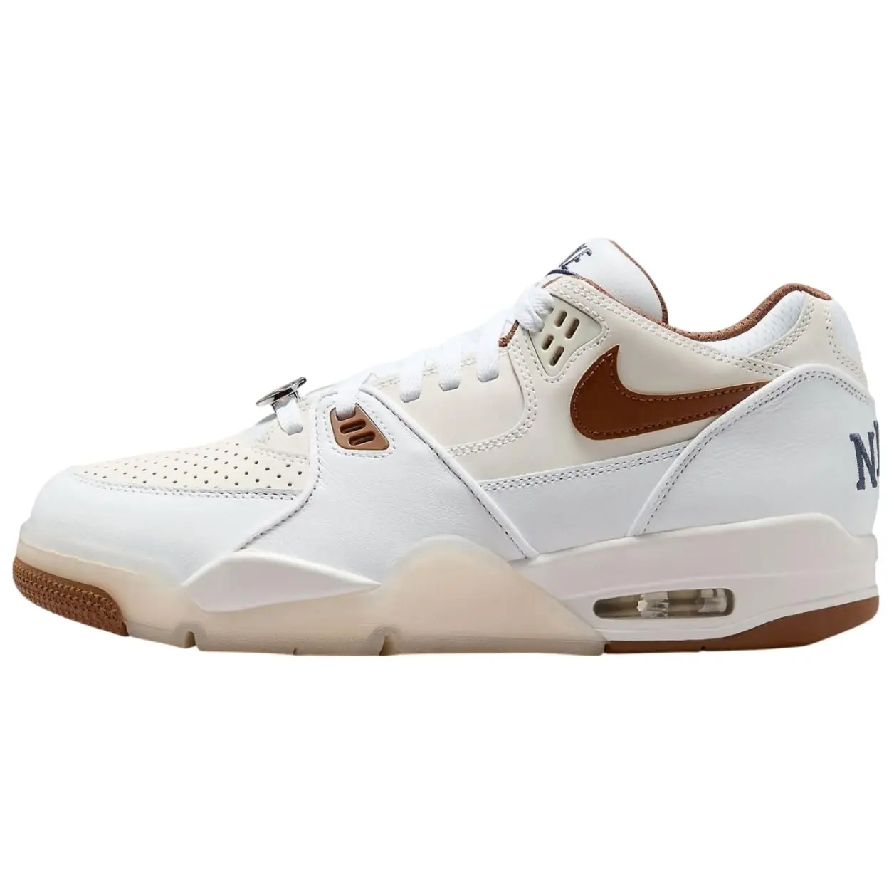 Nike Air Flight 89 Low Nai KE Retro Durable Non-slip Basketball Shoes Unisex Brown IB8866-121