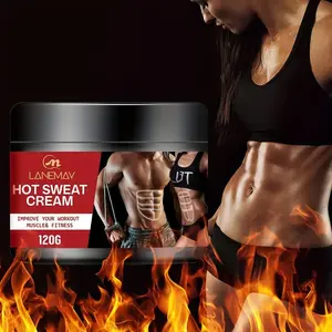 Hot Sweat Cream, Body Cream for Abdomen, Chest, Buttocks, Arms, Lifting and Firming Skin, Large Capacity Body Care Product for Women, Body Contouring Cream, Cosmetic