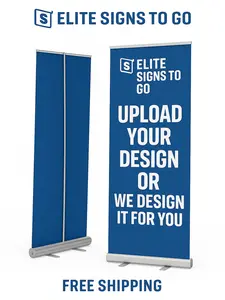 Eco Retractable Single-Sided Banner Stand