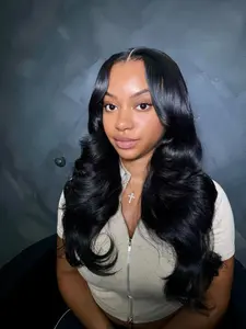 4x4 HD Lace Body Wave Closure human Wig For Beginners Human Hair Pre Cut Lace Wig Human Hair For Women Wear And Go Glueless Wig