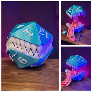 New cross-border product: Simulated dice tower, 3D printed toy, creative home decoration