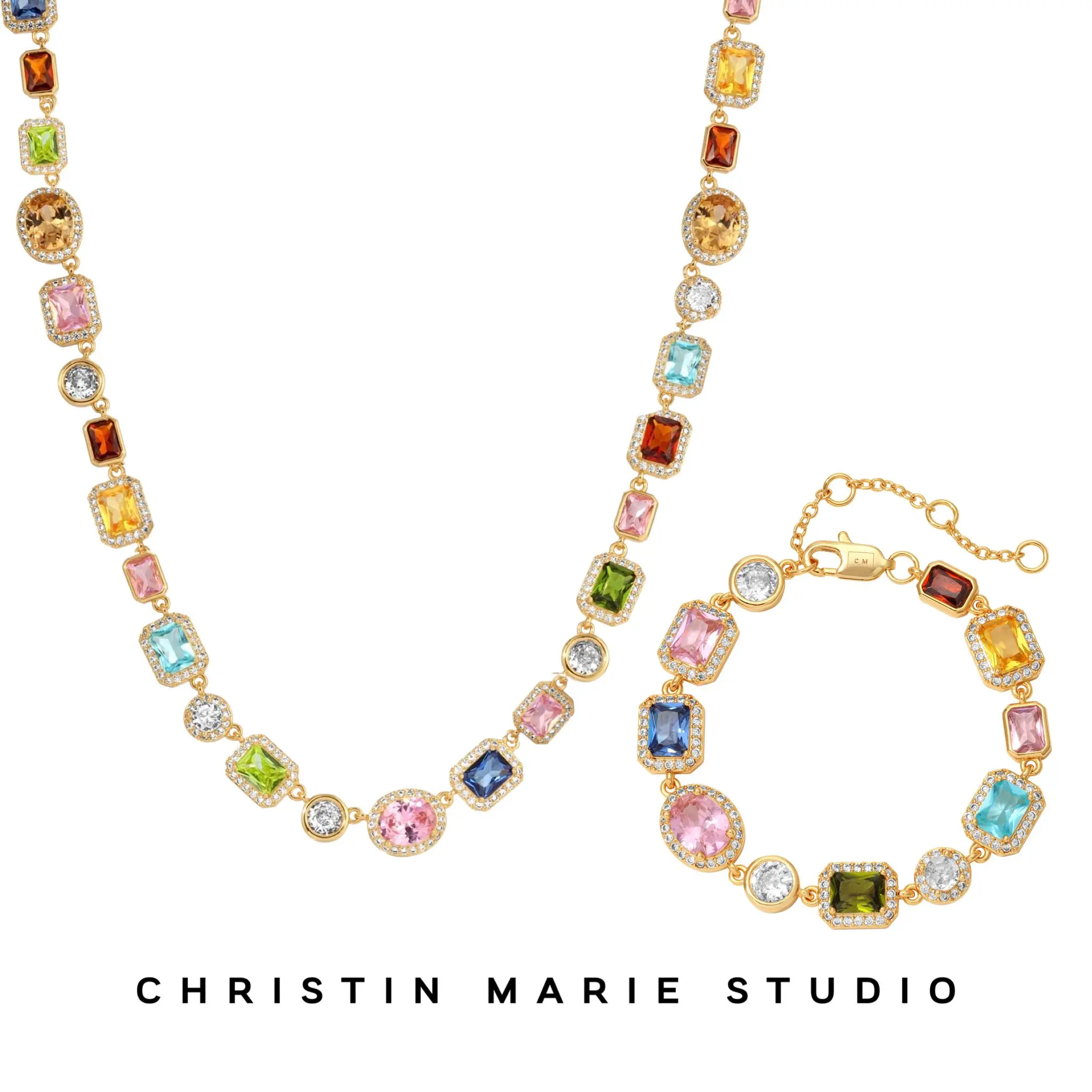 Solstice PURELY GEMS (No Cross) Gemstone Bundle (1 Necklace & 1 Bracelet)