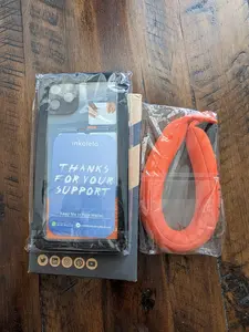Waterproof Diving Phone Case with Float Strap from Inkolelo - 2020s Cell Phone Accessories (Plastic, Rubber, Neoprene Phone Accessory, Not Applicable, Black, Clear, Orange, waterproof, phone case, diving, underwater, float strap)