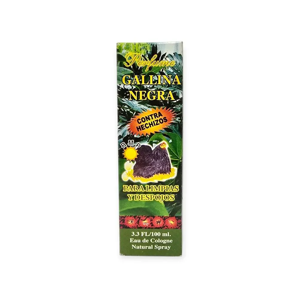 Black Hen Spiritual Cologne – Cleansing and Spell Removal Ritual Spray