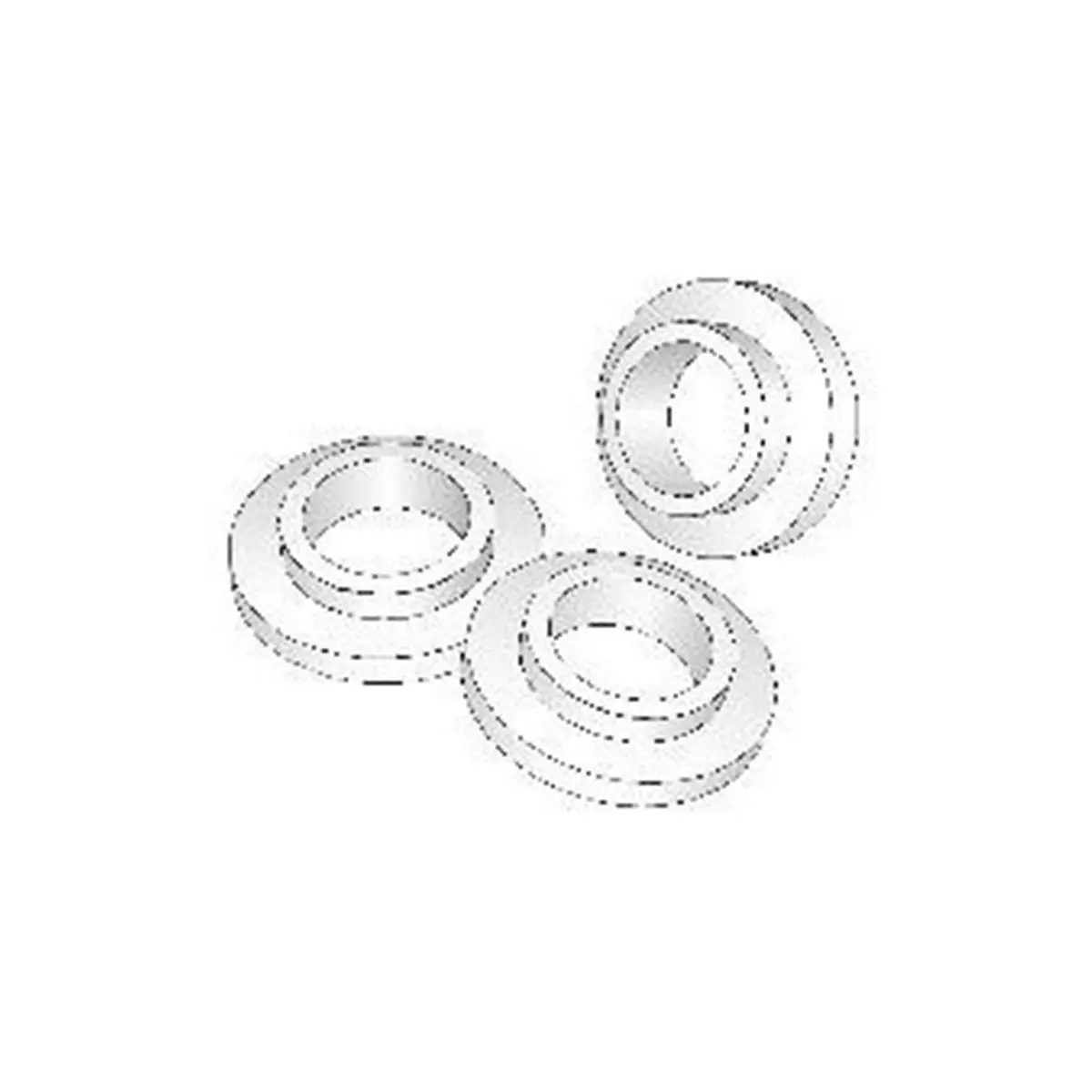 Firestik  Replacement Nylon Washers - 8 Piece